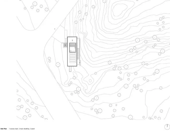BIM Architecture | Sakatkas Villa 4 on Desert Volcanic Ridge/Campos Leckie Studio