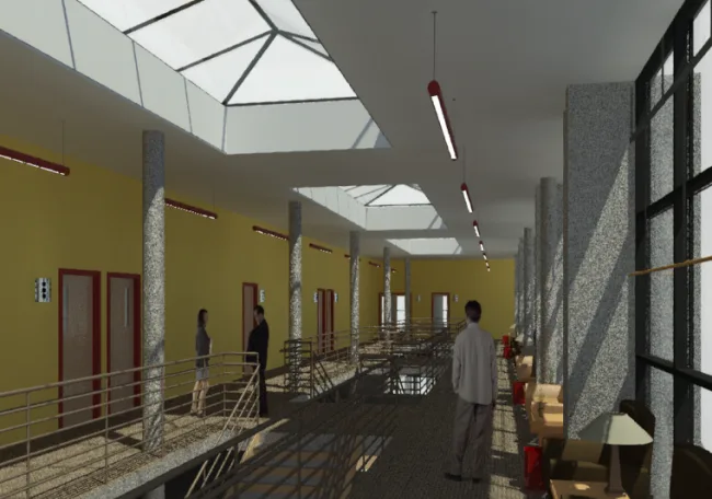 BIM Data | Revit Model - BIM Model of Three story Business Office Building