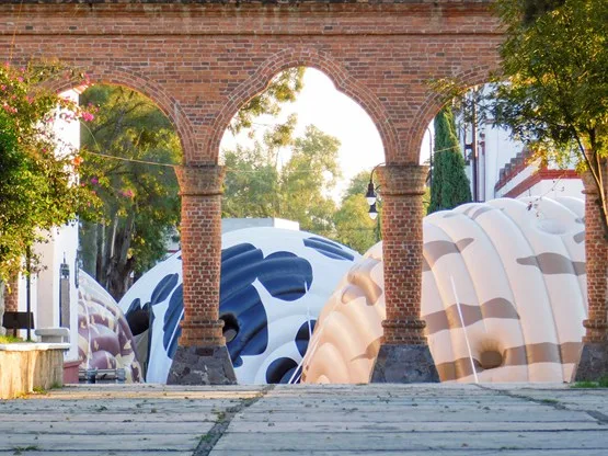 BIM Architecture | Norberto Miranda Design 'Inflatable Bean Gallery'