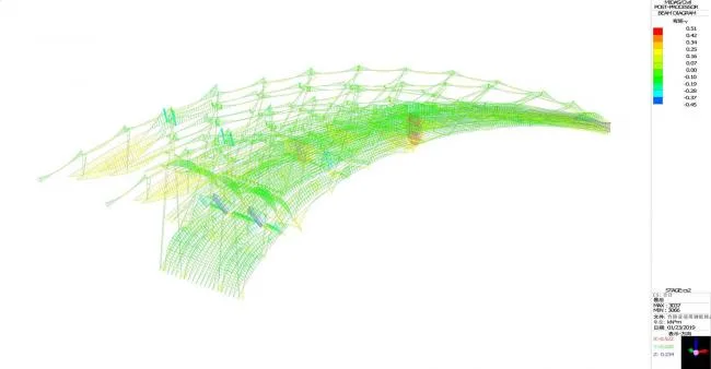 BIM Architecture | Suspended Shore Flying Bridge/Come to Architectural Design Studio