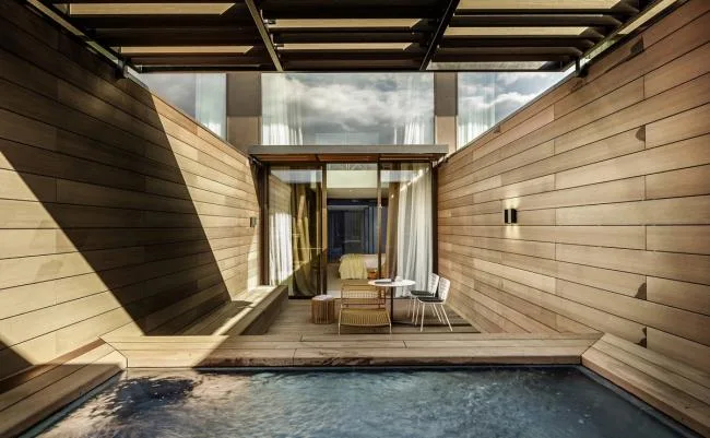 BIM architecture | Winding and folding, enjoying the sea and sky in one color: Rovini Park Hotel/3LHD