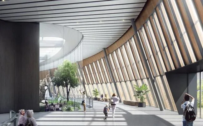 BIM Architecture | Chengdu Giant Panda International Research and Breeding Center Panda Pavilion Proposal/EID Architecture Firm