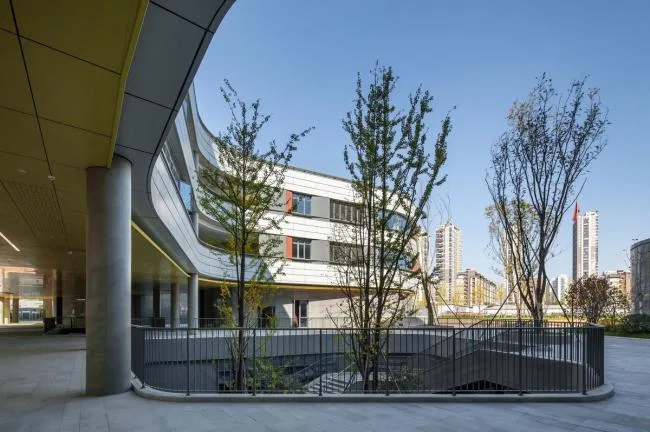 BIM Architecture | Floating Stereoscopic Campus - Zhejiang University School of Education Affiliated Middle School/Zhejiang University Architectural Design and Research Institute Co., Ltd