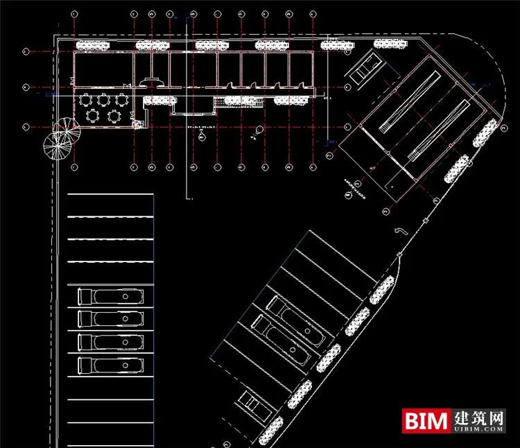 BIM Data | Revit Model - Gas Station Service Area BIM Model