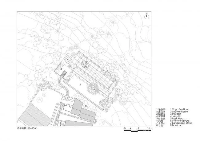 BIM Architecture | Xiyue Yunlu Yoga Pavilion and Swimming Pool (Phase II)/Liu Yuyang Architectural Firm