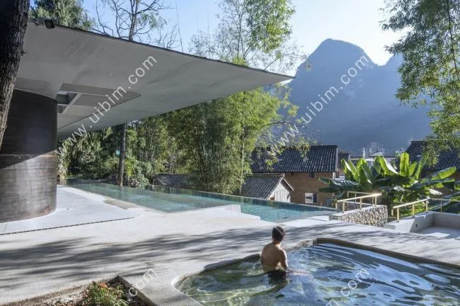 BIM Architecture | Xiyue Yunlu Yoga Pavilion and Swimming Pool (Phase II)/Liu Yuyang Architectural Firm