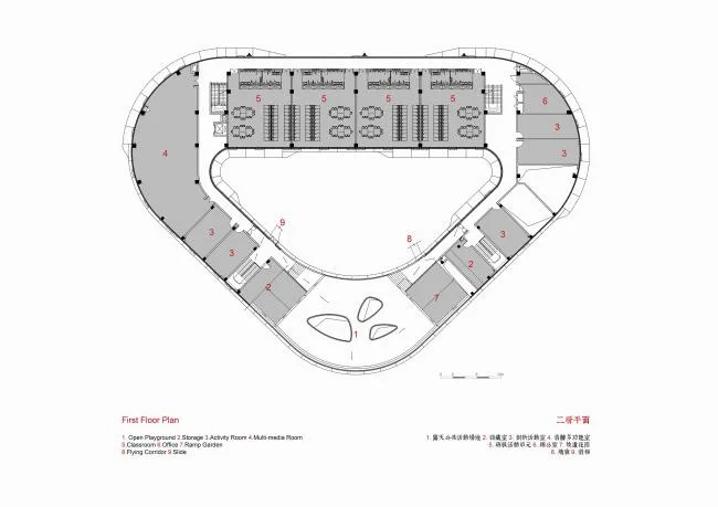 BIM Architecture | Three Dimensional Flowing Garden - Xuhui Doughnut Kindergarten/Tianhua Architecture Creation Studio