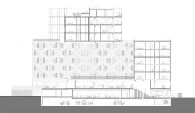 BIM Architecture | Elegant and Holy Like a Pure White Lace Skirt: Montigny Hotel Complex/Manuelle Gautrand Architecture
