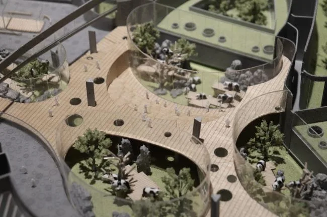 BIM Architecture | Tianhua Architecture Creation Studio announces that the 'Giant Panda Base Star Production Room' has entered the construction drawing stage