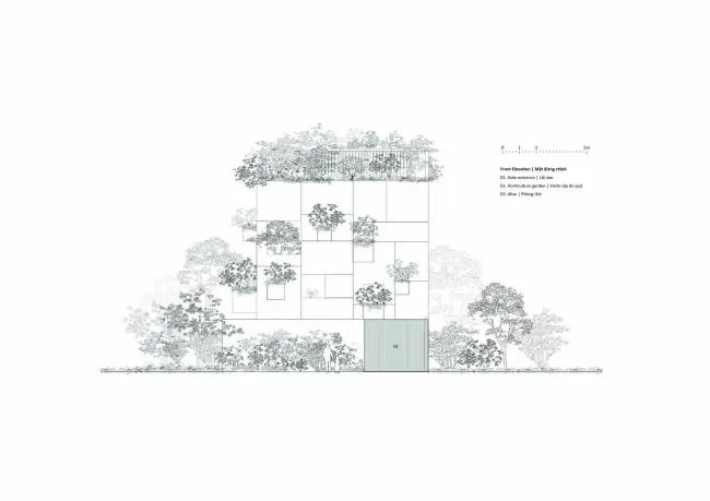BIM Architecture | Sky Home, Stars and Greenery Create a Spiritual Residence/MIA Design Studio