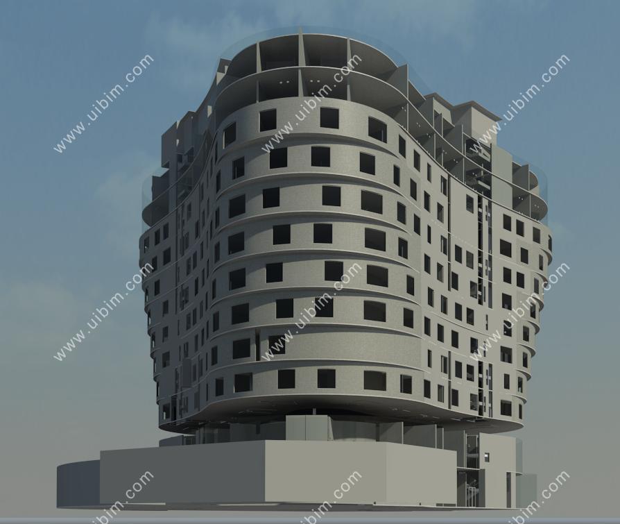 Complete Hotel BIM Project Package: Civil, Equipment, Pipeline Models with Revit Structural, HVAC, Electrical, and Plumbing Systems