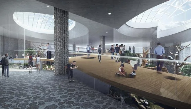 BIM Architecture | Tianhua Architecture Creation Studio announces that the 'Giant Panda Base Star Production Room' has entered the construction drawing stage