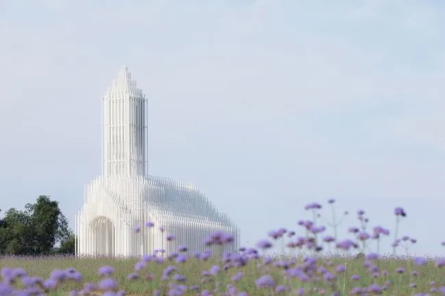 BIM Architecture | Chengdu Sino French Science and Technology Park Church, integrated into Purple Lavender Manor
