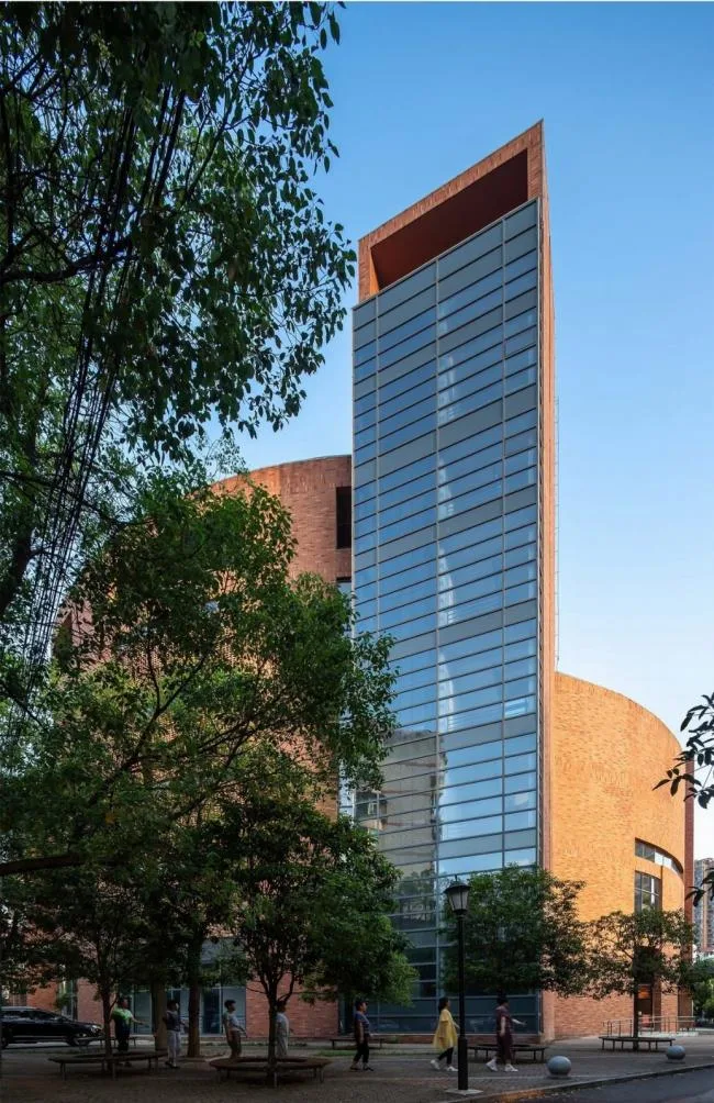 BIM Architecture | Steady and Introverted Red Brick Sculpture with Classical Beauty: Huangshi City Art Museum/Central South Architectural Design Institute