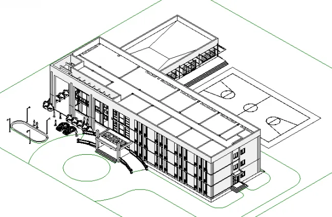 BIM Data | Revit Model - School BIM Model.rvt