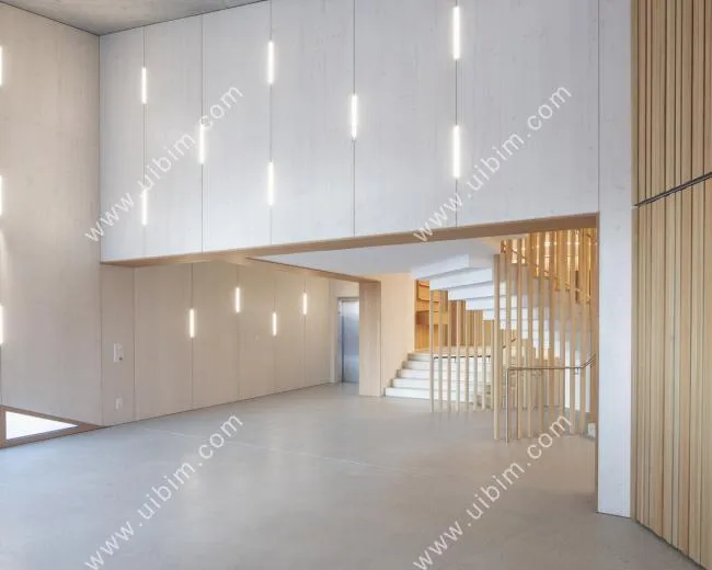 BIM architecture | Diagonal construction of lightweight 'wings': Swiss New Apostolic Church/Localized Architecture