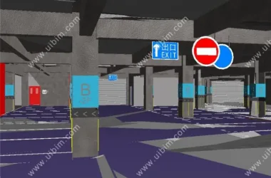 Complete Professional BIM Model Files for Large-Scale Underground Garage Projects Including Revit and Navisworks with Structural, MEP, HVAC, and Plumbing Systems-BIM WORLD