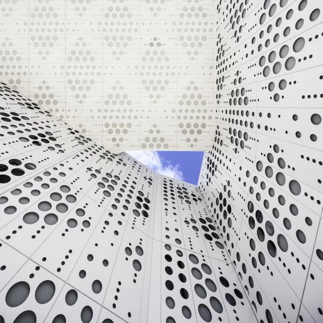 BIM Architecture | Elegant and Holy Like a Pure White Lace Skirt: Montigny Hotel Complex/Manuelle Gautrand Architecture