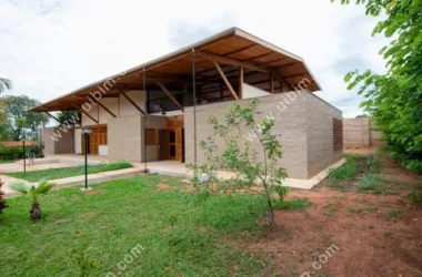 BIM Architecture: A Children's Home Amidst Grass, Mud, and Playful Swings in the Countryside-BIM WORLD