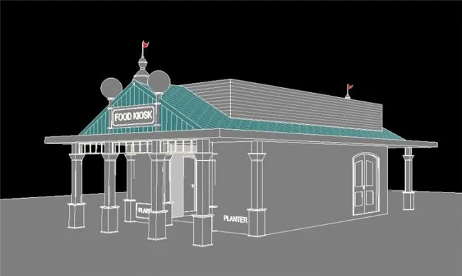 BIM Data | Revit Model - Shanghai Disney Food Store