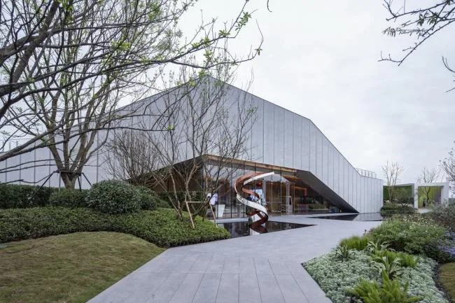 BIM Architecture | Curved and Smooth, Light and Flowing: Chongqing Yuelai Community Center/NAN Architects