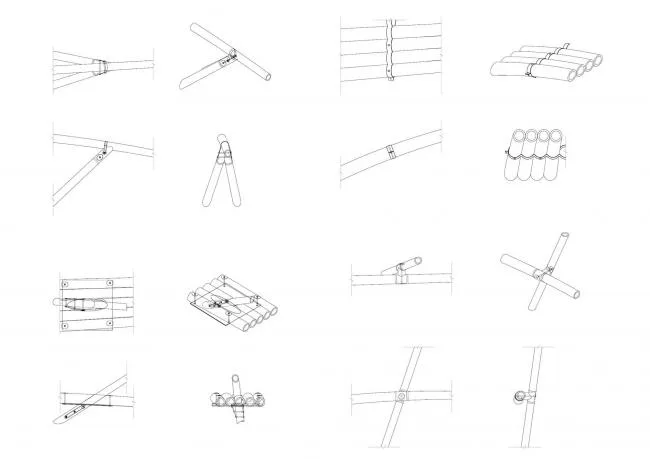 BIM Architecture | Suspended Shore Flying Bridge/Come to Architectural Design Studio