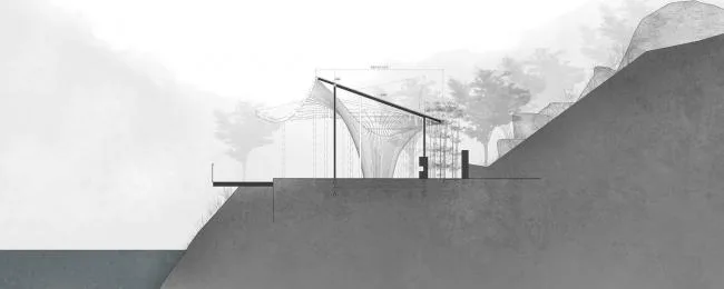 BIM Architecture | Gentle Mountain Wind Blows by: Tea Pavilion in Wulong Guiyuan Town/Weitu Design Agency