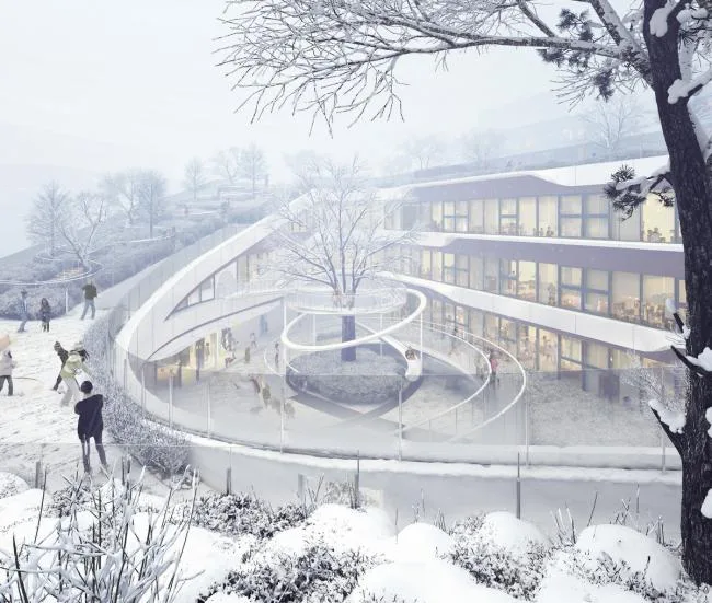 BIM Architecture | Three Dimensional Flowing Garden - Xuhui Doughnut Kindergarten/Tianhua Architecture Creation Studio