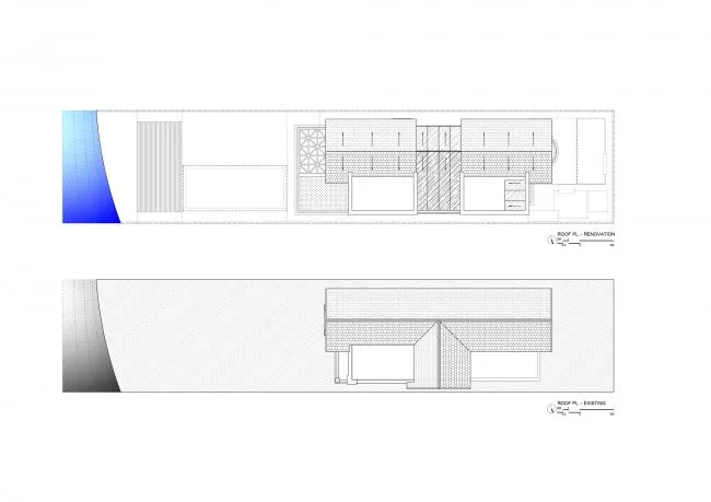 BIM architecture | Creating an indoor courtyard under arched windows and corridors: Vietnam AD8 Villa/Nemo Studio
