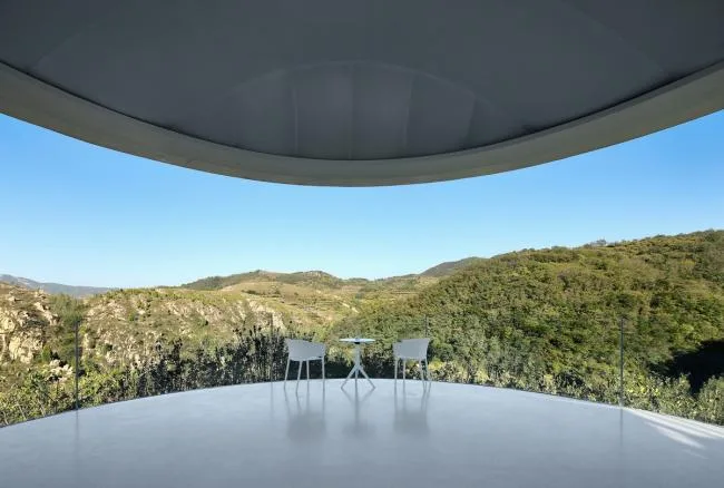 BIM Architecture | Suspended "Cloud": Mount Taishan Jiunvfeng Study/gad · line+studio