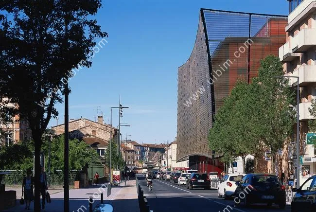 BIM Architecture | Lightly Hidden Under the Sky Curtain: Albi Grand Theatre/Dominique Perrault Architecture
