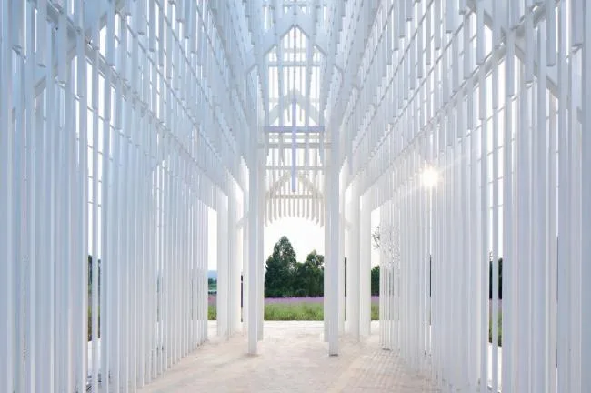 BIM Architecture | Chengdu Sino French Science and Technology Park Church, integrated into Purple Lavender Manor