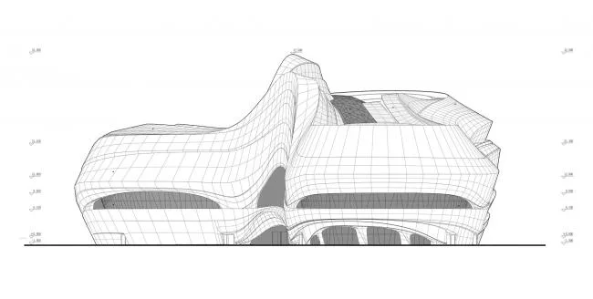 BIM Architecture | Changsha Meixi Lake International Cultural and Art Center/Zaha Hadid Architects