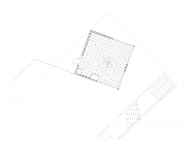 BIM Architecture | Nesting Triangular Grass Slope Top 'Small House' - East Latvia Creative Service Center/SAALS