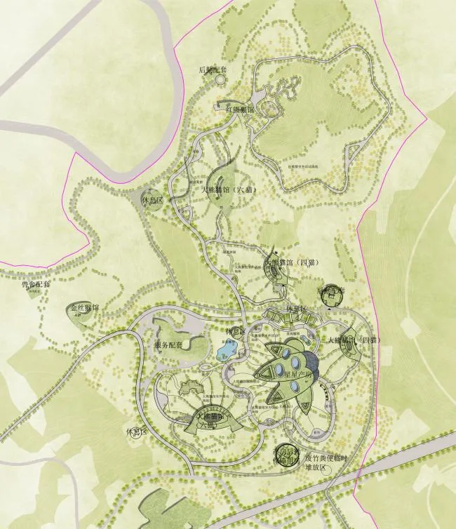 BIM Architecture | Tianhua Architecture Creation Studio announces that the 'Giant Panda Base Star Production Room' has entered the construction drawing stage