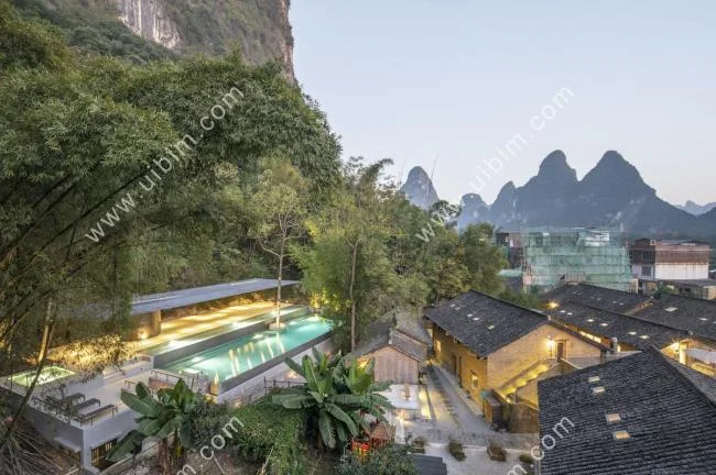 BIM Architecture | Xiyue Yunlu Yoga Pavilion and Swimming Pool (Phase II)/Liu Yuyang Architectural Firm