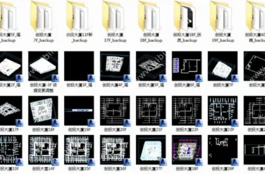 Comprehensive BIM Models for Super High-Rise Office Buildings: Reinforced Concrete, Steel Structures, Curved Curtain Walls, and Complete MEP Systems in Revit-BIM WORLD