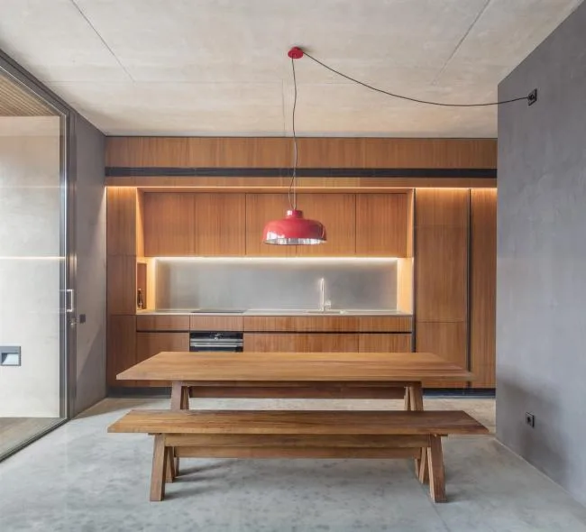 BIM Architecture | Light and Shadow Circulation Brings Warm Texture - Four Friends Apartment in Spain