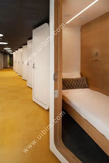 BIM Architecture | Installation of Private Sleep Cabin at Dulles International Airport