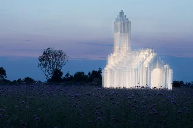 BIM Architecture | Chengdu Sino French Science and Technology Park Church, integrated into Purple Lavender Manor