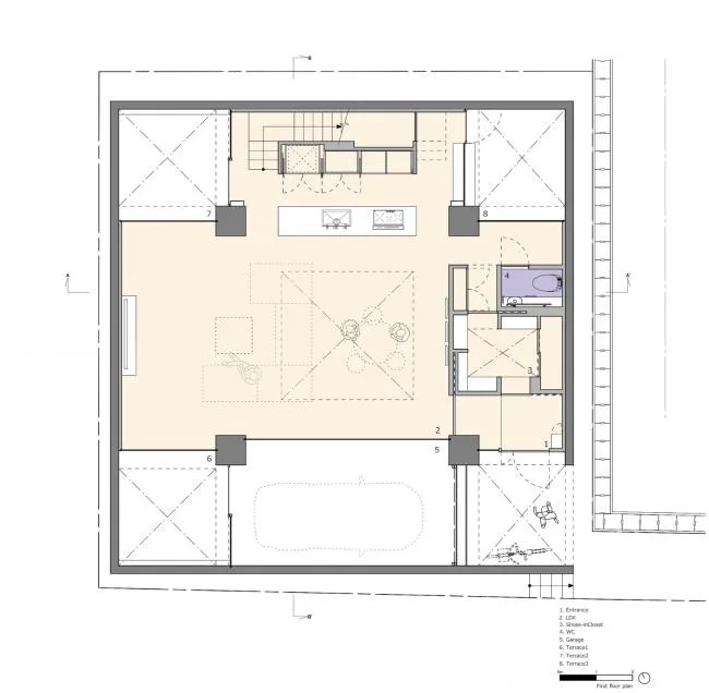 BIM Architecture | Fresh and Simple Style - Residential Buildings in Takamatsu City, Japan/Fujiwaramuro Architects