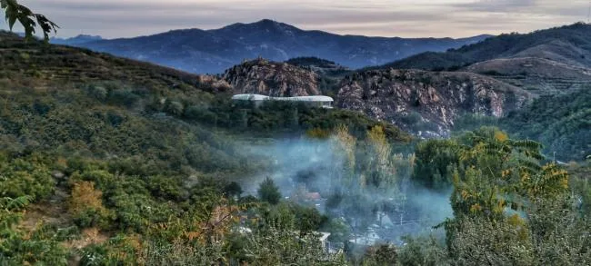 BIM Architecture | Suspended "Cloud": Mount Taishan Jiunvfeng Study/gad · line+studio
