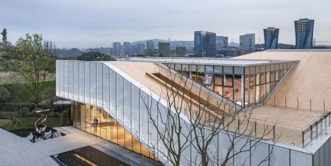 BIM Architecture | Curved and Smooth, Light and Flowing: Chongqing Yuelai Community Center/NAN Architects