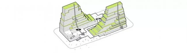 BIM Architecture | International Financial Ecological City Solution: Elite Incubator/LAD (Reed) Design Agency Spanning the CBD