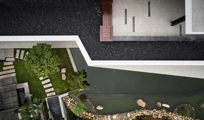 BIM Architecture | Horizontal Extension of "Landscape" Home/Original Architectural Firm