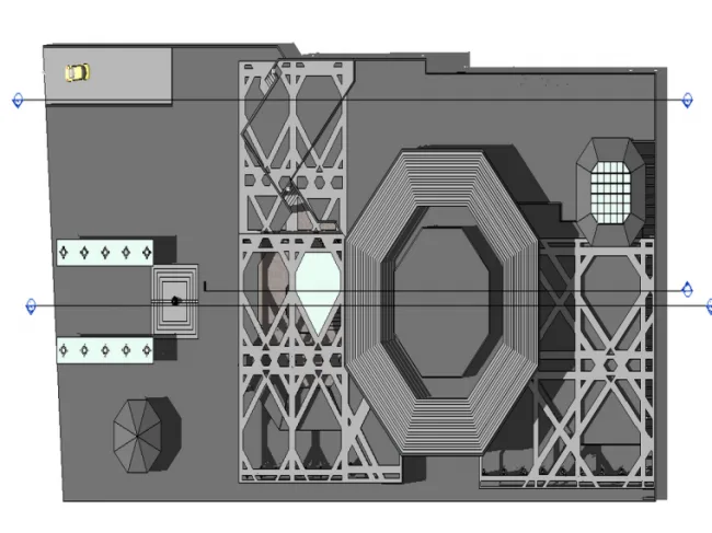 BIM Data | Revit Model - Gymnasium BIM Model