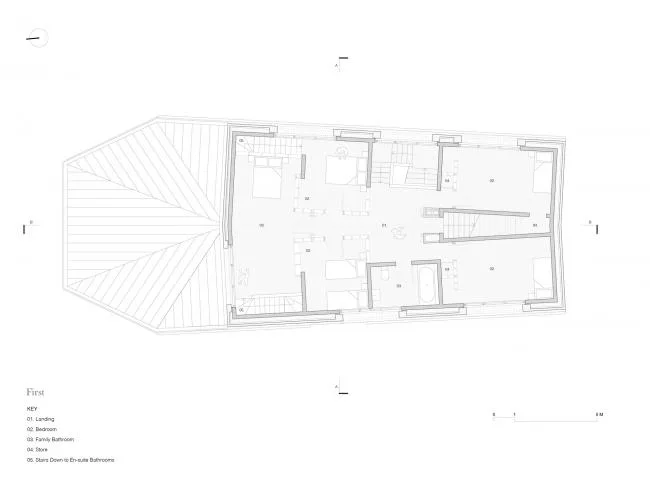 BIM Architecture | Strong Renaissance Architectural Art Atmosphere - Nithurst Farm/Adam Richards Architects
