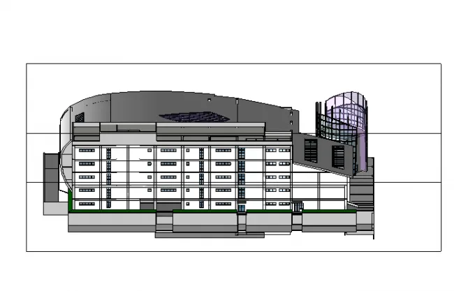 BIM Data | Revit Model - BIM Model for Shopping Mall, Supermarket