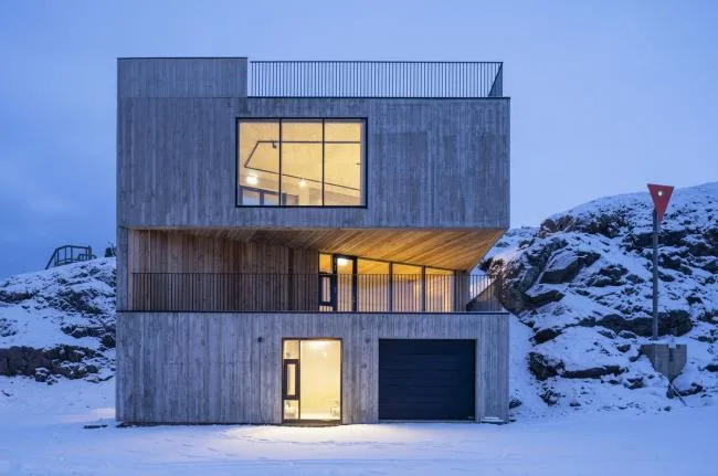 BIM Architecture | The Giant Stone Guarding the Fjord: East Borgafjord Visitor Center/Andersen& Sigurdsson Architects