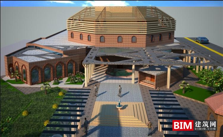 BIM Data and Revit Model for Gymnasium Design